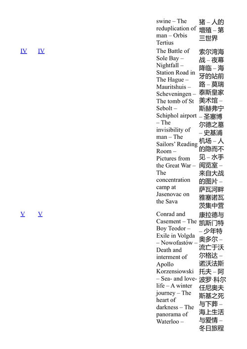 土星之环 W·G·塞巴尔德 (中英对照电子书)