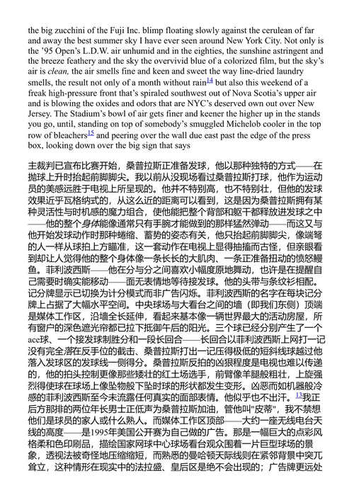 肉体与虚无 大卫·福斯特·华莱士 (中英对照电子书)