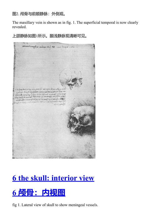 达芬奇论人体 列奥纳多·达·芬奇 (中英对照电子书)