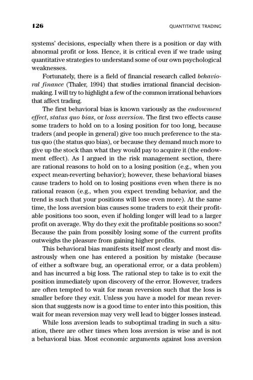 量化交易 如何建立你自己的算法交易业务 欧内斯特·P·陈 (英文电子书)