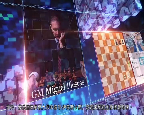 国际大师米格尔・伊莱斯卡斯象棋策略精讲课程  (中文字幕英文