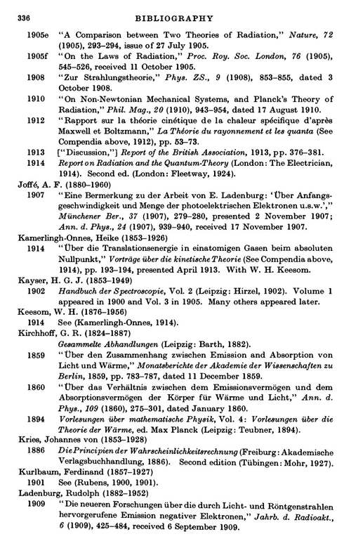 黑体理论与量子不连续性，1894-1912 托马斯·S·库恩 (英文电子书)