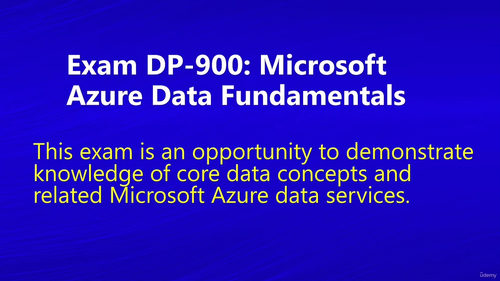 [中字] DP-900：Azure 数据基础认证备考实战指南