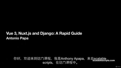 Vue3+Nuxt.js+Django全