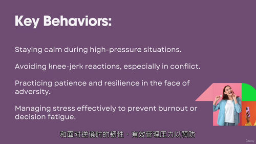 [中字] 领导力情商（EQ）课程（中文字幕英文视频教程）