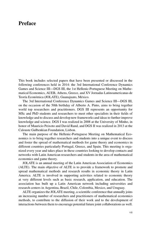 数学经济学前沿：南欧与拉丁美洲的对话 (英文电子书)