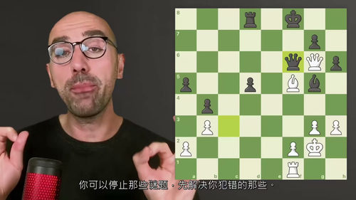 国际象棋实战技巧进阶指南 (中文字幕英文视频教程)