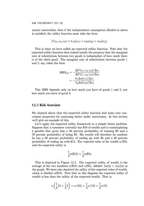 微观经济学：现代视角 作者 (英文电子书)