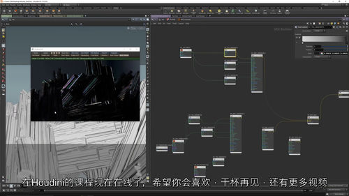 [中字] Houdini 抽象视觉特效实战进阶（V2 版）