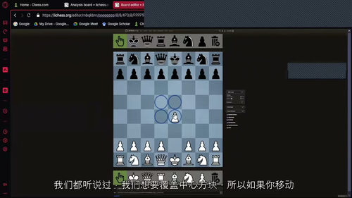 [中字] 国际象棋入门：开局、中局与战略规划（中文字幕英文视