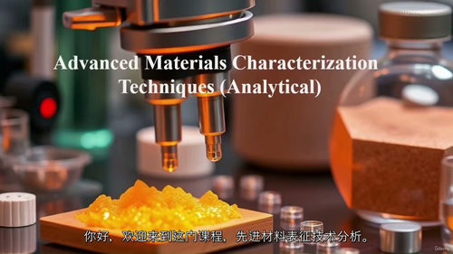 [中字] 高级材料表征技术（分析类）课程（中文字幕英文视频教