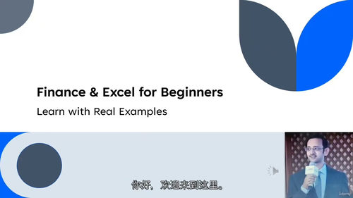 零基础财务与 Excel 实战教程 —— 从理论到案例轻松学