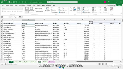 Excel从入门到实战:Microsoft 365完全指南 (英文课程中文字幕)