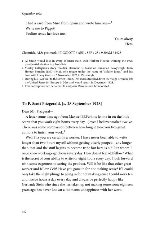 欧内斯特·海明威书信集 第三卷：1926-1929 (英文电子书)