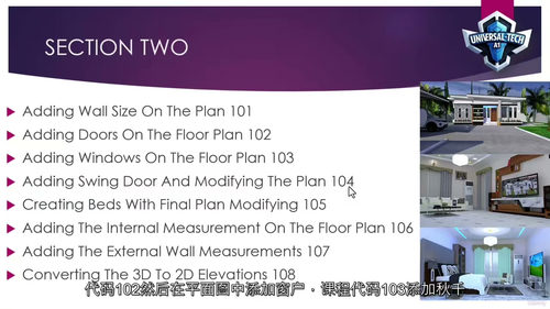 AutoCAD 与 Sketchup Pro 全面 2D 及 3D 施工图实战课程(中文字幕英文视频教程)