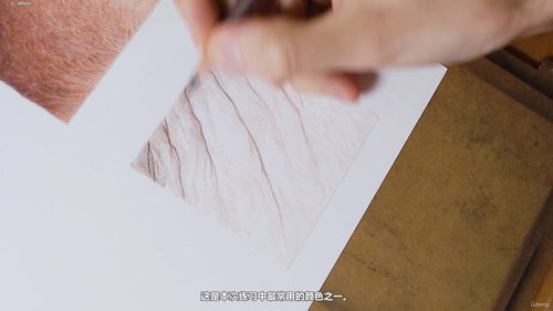 彩色铅笔皮肤纹理技法：写实肖像进阶指南 (英文课程中文字幕)