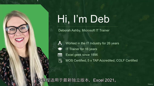 [中字] Excel 数据清洗与格式化实战进阶（中级）（中文
