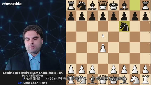 山姆・尚克兰德 1.d4 开局教程(第一部分)—— 国际大师