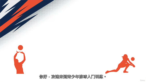 青少年排球基础训练课程