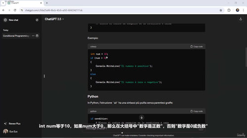 ChatGPT编程课:从零开始掌握多语言编程实战 (英文课程中文字幕)