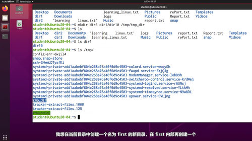Linux入门实战:从零开始掌握命令行 (英文课程中文字幕)