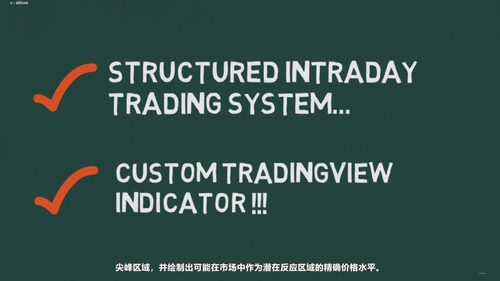 日内交易实战课:用尖峰区域和斐波那契水平搭建高概率入场系统 (英文课程中文字幕)