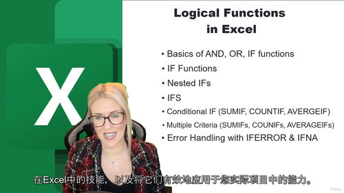 [中字] Excel 逻辑函数实战宝典：从基础到进阶的高效数