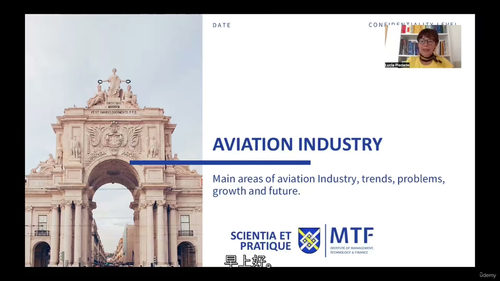 航空、航空公司、航空运输及机场专业文凭课程  (中文字幕英文