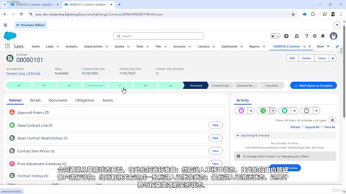 Salesforce收入云核心概念与架构解析 (英文课程中文字幕)