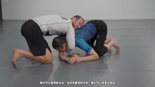 倒挂南北位蟒蛇绞实战全解 (英文课程中文字幕)