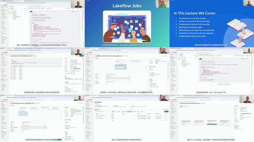 Databricks数据工程实战：用Lakeflow构建可靠的数据流水线 (英文课程中文字幕)