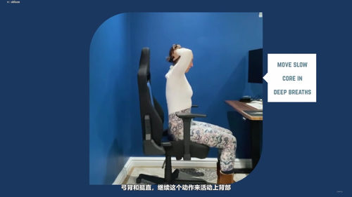 桌前五分钟：职场人的碎片化健身课 (英文课程中文字幕)