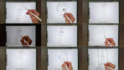 Procreate人物动态与服装表现课 (英文课程中文字幕)