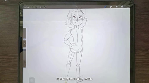Procreate人物动态与服装表现课 (英文课程中文字幕)