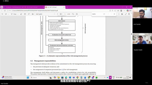ISO 14971风险管理标准实战应用 (英文课程中文字幕)