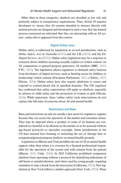 人工智能心理健康支持与分布式网络化监管的必要性 (英文电子书)