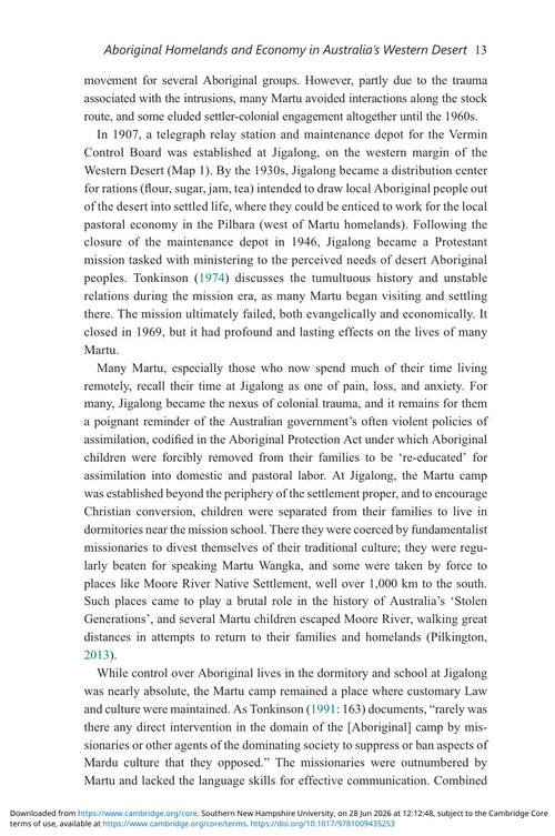 澳大利亚西部沙漠的原住民家园与经济 (英文电子书)