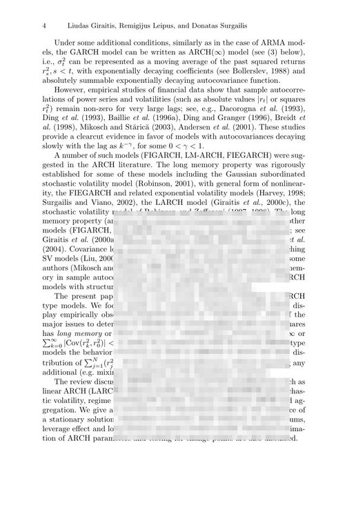 长期记忆与变点分析 (英文电子书)