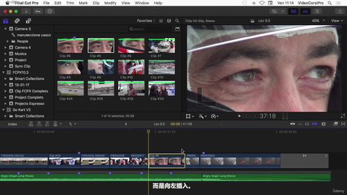 Final Cut Pro从入门到精通：完整视频剪辑实战课程 (英文课程中文字幕)