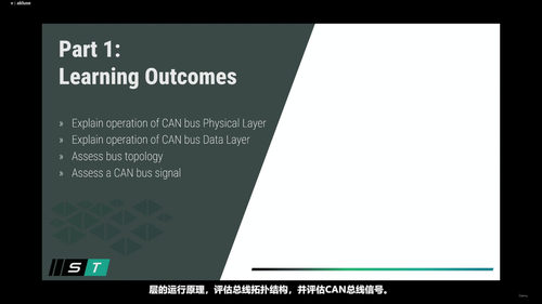 汽车CAN总线基础与故障诊断 (英文课程中文字幕)