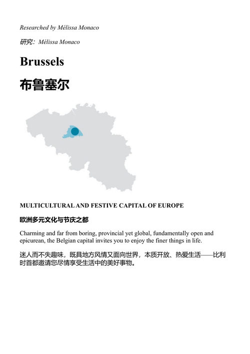 孤独星球 比利时与卢森堡 (中英对照电子书)