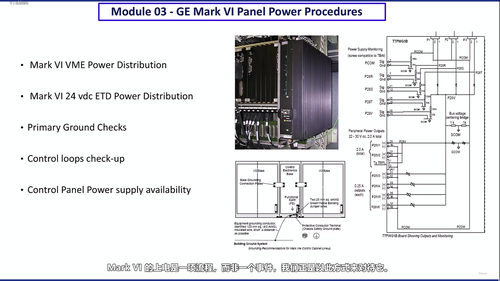 GE Mark VI控制系统操作与维护实战课 (英文课程中文字幕)
