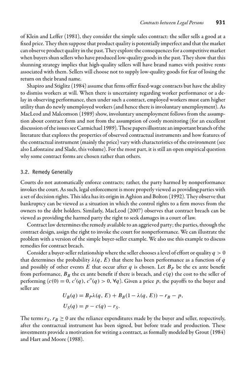组织经济学手册 罗伯特·吉本斯 & 约翰·罗伯茨 (英文电子书)