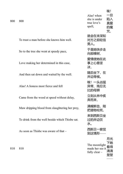 爱情幻象 杰弗里·乔叟 (中英对照电子书)