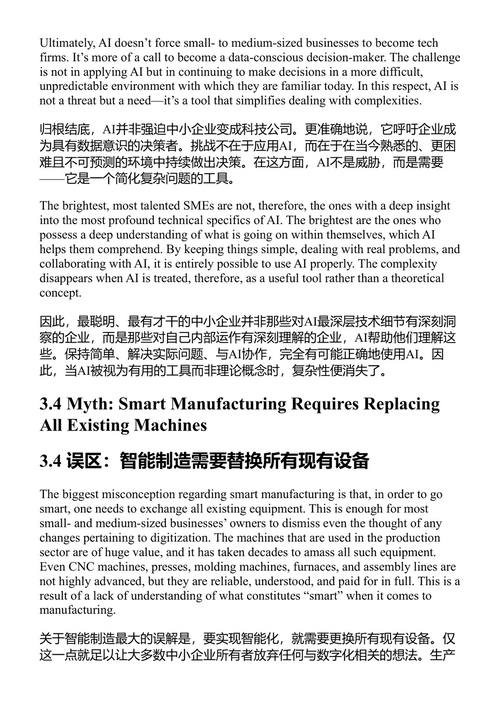 人工智能驱动的智能制造：中小企业的实用决策智能框架 艾克什·阿巴吉·卡达姆 (中英对照电子书)