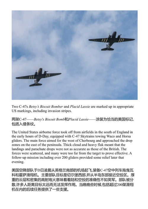 诺曼底登陆日的盟军飞机 李·查普曼 (中英对照电子书)
