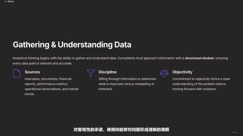 管理咨询入门课：从行业认知到专业操守 (英文课程中文字幕)
