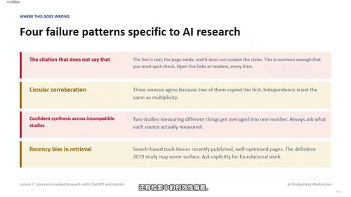 AI生产力实战课:从提示词到经得起审核的工作成果 (英文课程中文字幕)