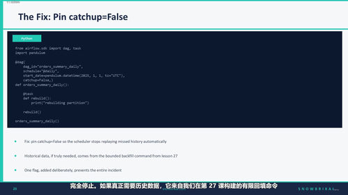 精通Airflow:从原理到Snowflake与Databricks编排实战 (英文课程中文字幕)