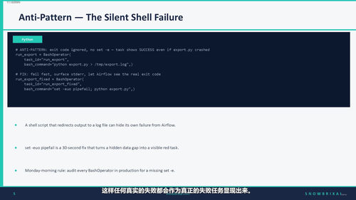 精通Airflow:从原理到Snowflake与Databricks编排实战 (英文课程中文字幕)